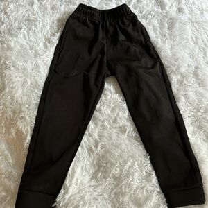 🎮 Public Record Boys Black Elastic Waist Pants Size 6
